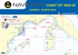 franz&ouml;sische Sportbootkarten Navicarte Chart Kit MED5