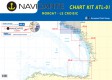 franz&ouml;sische Sportbootkarten Navicarte Chart Kit ATL1