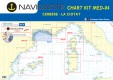 franz&ouml;sische Sportbootkarten Navicarte Chart Kit MED4